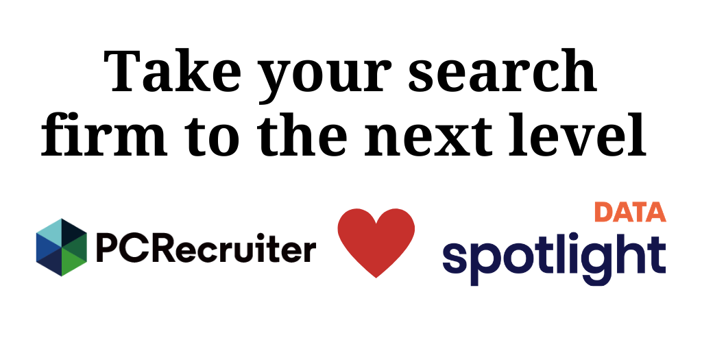 Take your search firm to the next level with PCRecruiter + Spotlight Data