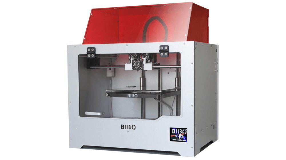 BIBO 3D Printer Dual Extruder Sturdy Frame