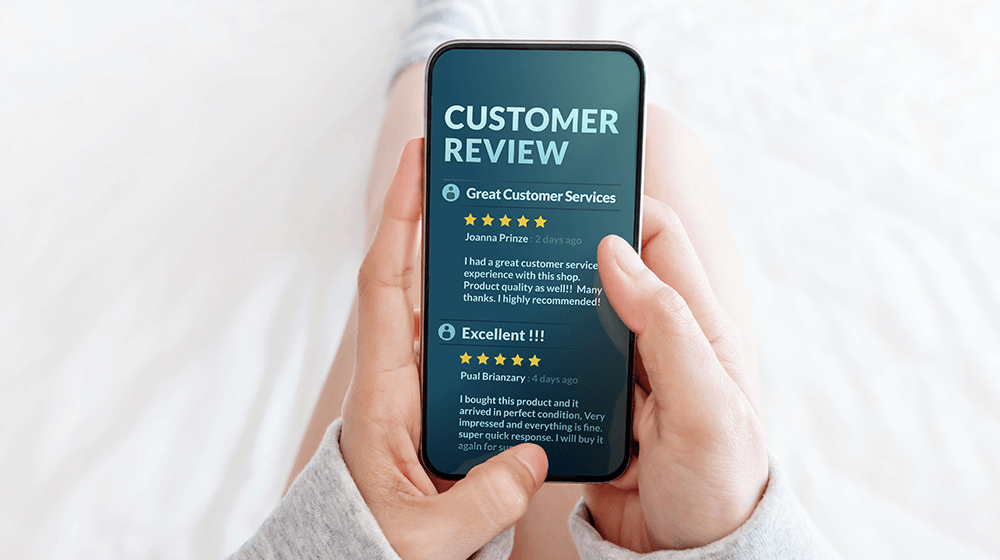 aggregating customer reviews
