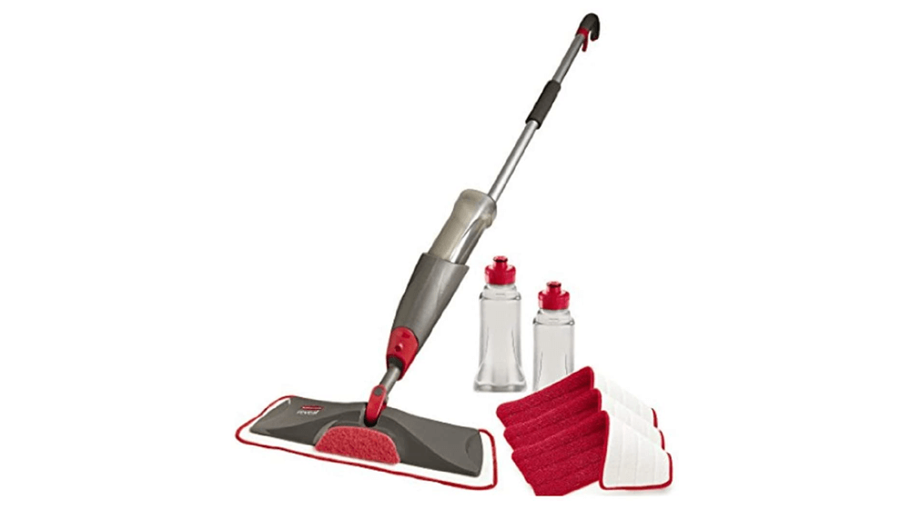 Rubbermaid Reveal Spray Microfiber Floor Mop Cleaning Kit for Laminate & Hardwood Floors