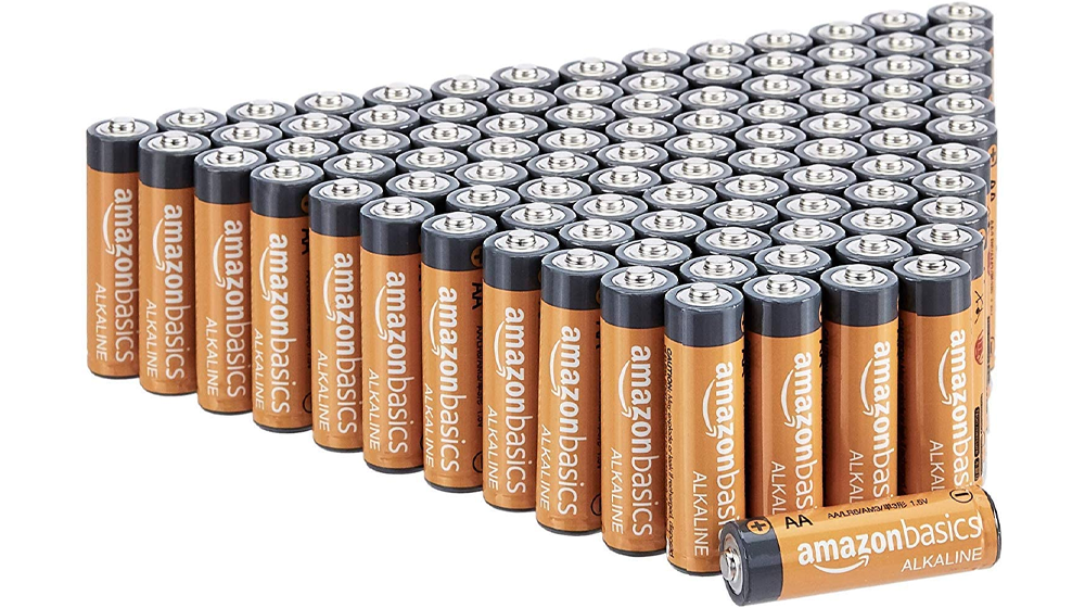 amazon basics 100 pack aa batteries