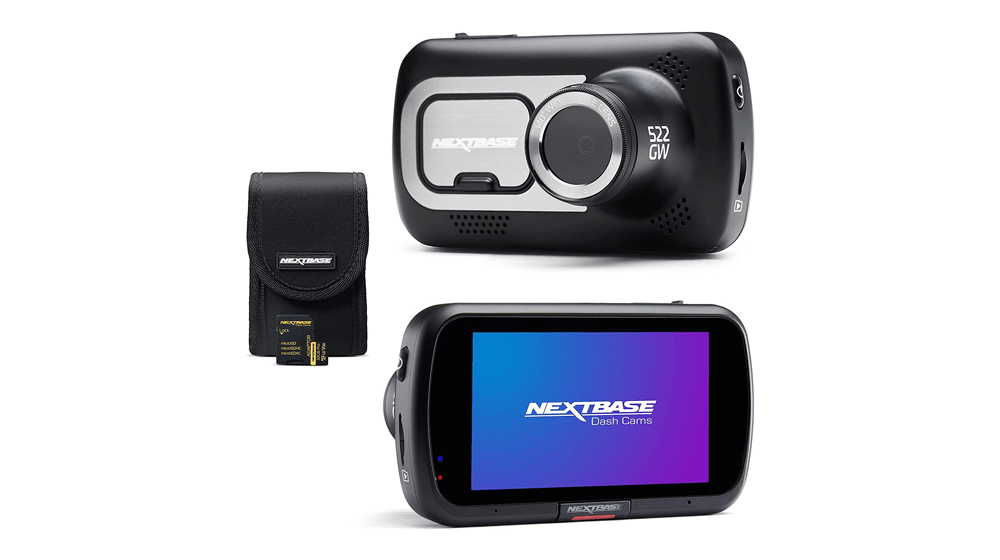 Nextbase 522GW Wi-Fi Dash Cam Front Camera and Go Pack