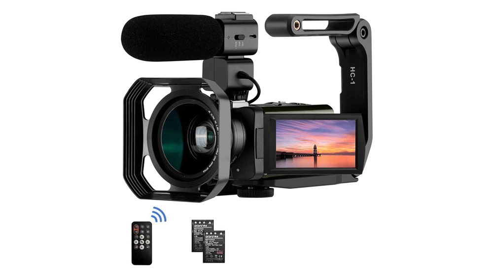 4K Video Camera Camcorder ORDRO AX65 UHD Camcorder
