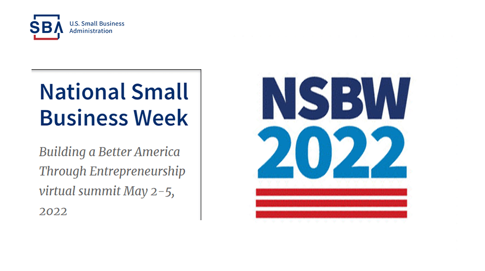 sba national small bBusiness week focus Is building a better america