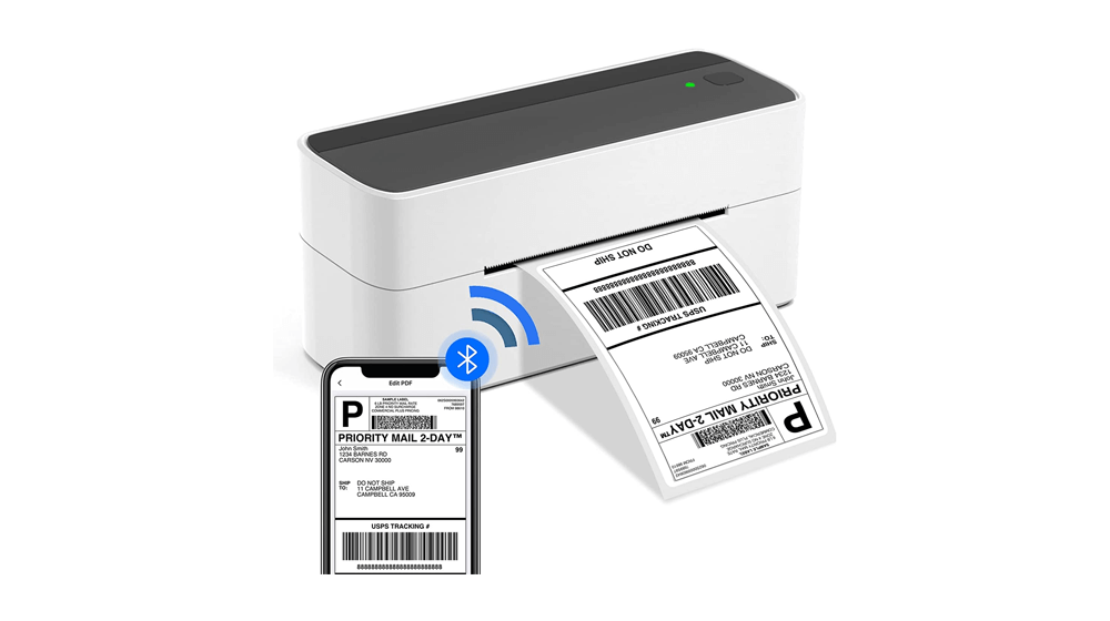 Bluetooth Thermal Label Printer, Phomemo Wireless Shipping Label Printer