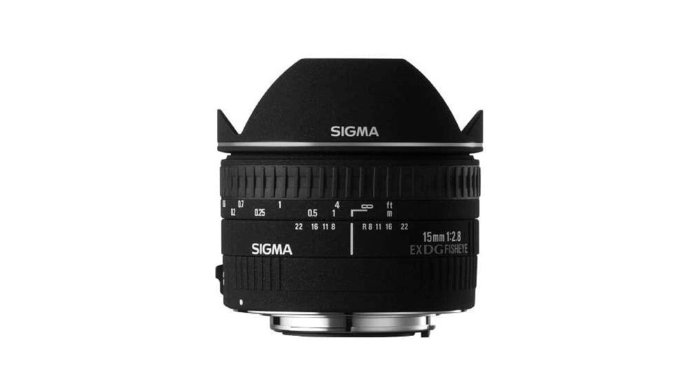Sigma 15mm f, 2.8 EX DG Diagonal Fisheye Lens for Sigma SLR Cameras