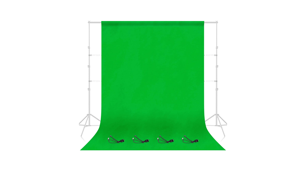 EMART 10 X 20 ft Photography Green Screen Backdrop, Extra Large Chromakey Greenscreen
