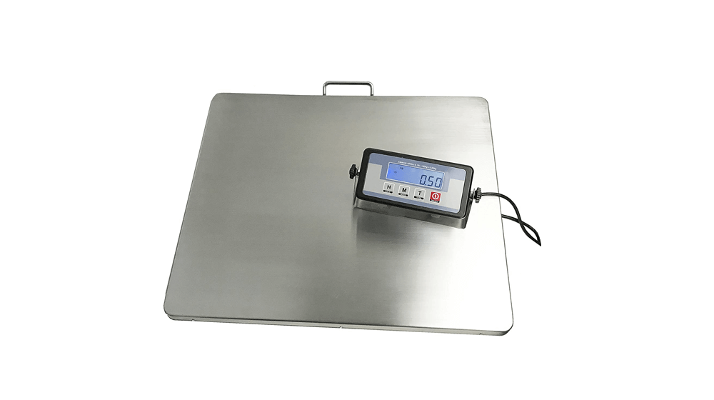 Angel USA Extra Large Platform 22 Inches x 18 Inches Stainless Steel 400 Pounds Heavy Duty Digital Postal Shipping Scale