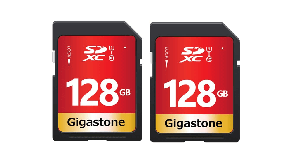 Gigastone 128GB 2-Pack SD Card