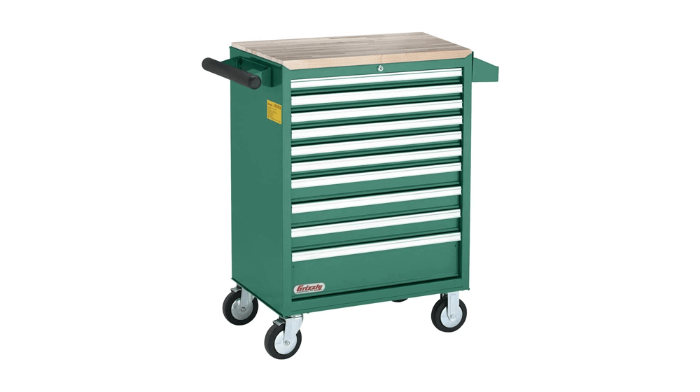 Grizzly Industrial H7730-10-Drawer Rolling Tool Chest