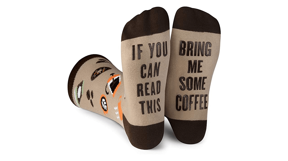 If You Can Read This - Funny Socks Novelty Gift For Men, Women and Teens