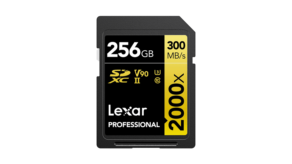 Lexar Professional 2000x 256GB SDXC UHS-II Card