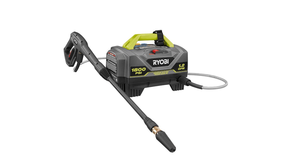 RYOBI 1,800 PSI 1.2 GPM Electric Pressure Washer