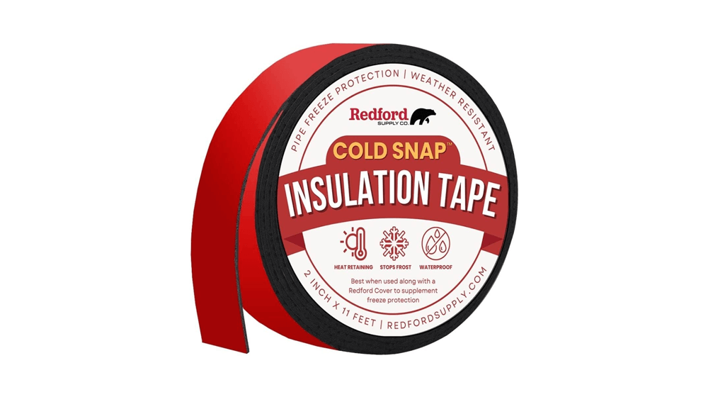2 Inch Pipe Insulation Tape - Weather Resistant Water Pipe Wrap Tape