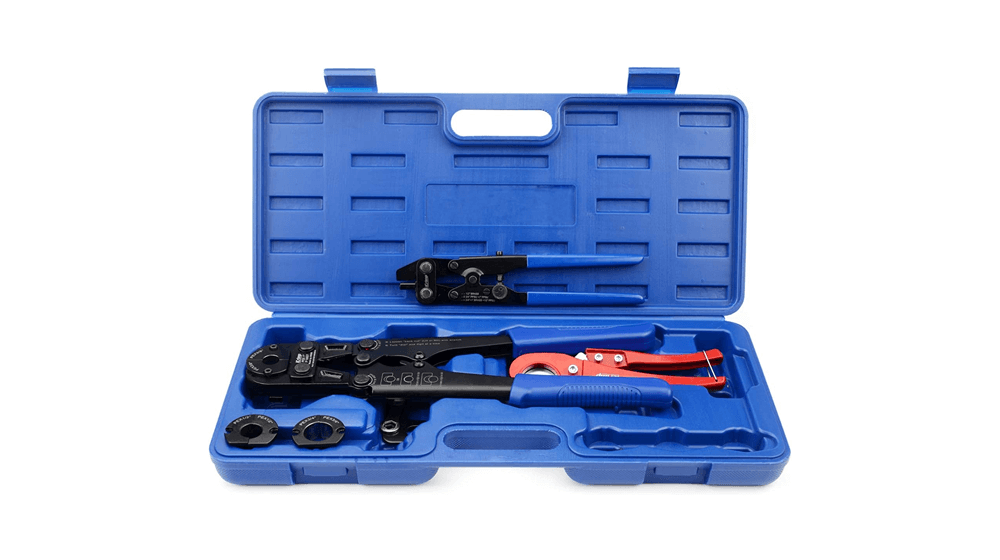 IWISS F1807 Copper Ring Crimping Tool Kit