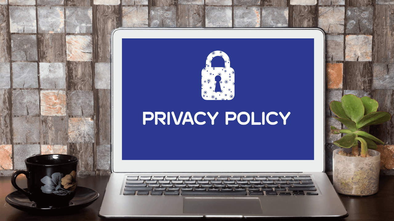 Website Privacy Policy on PC