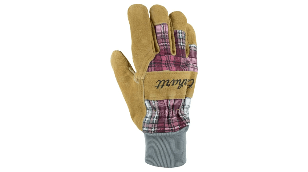 Carhartt Women's Insulated Suede Work Glove with Knit Cuff