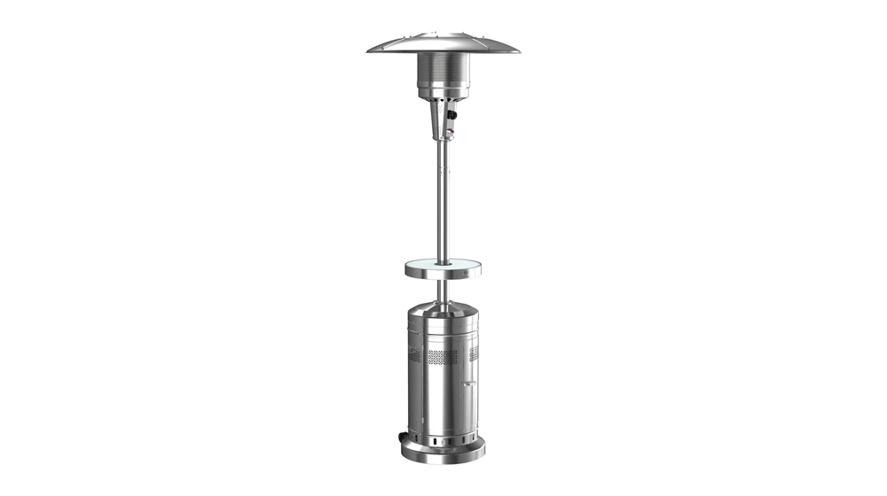 Member's Mark Patio Heater with LED Table + Wheels for Moving
