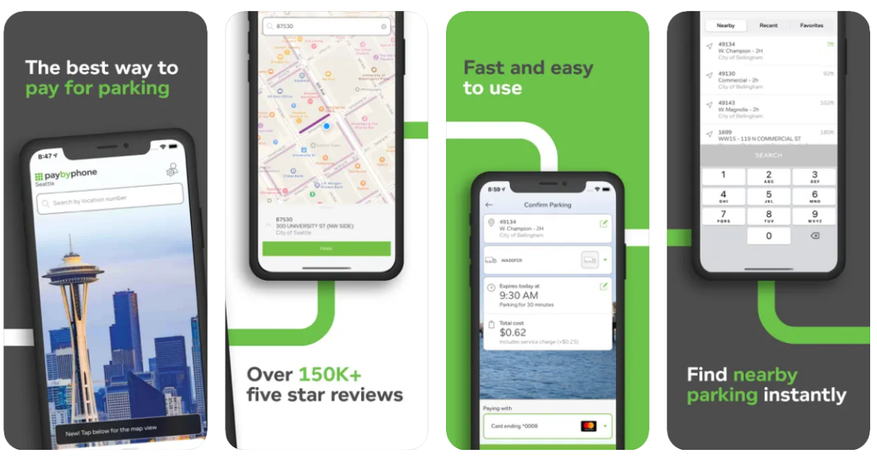 paybyphone parking app