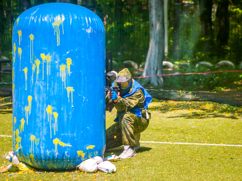vacant land business ideas paintball