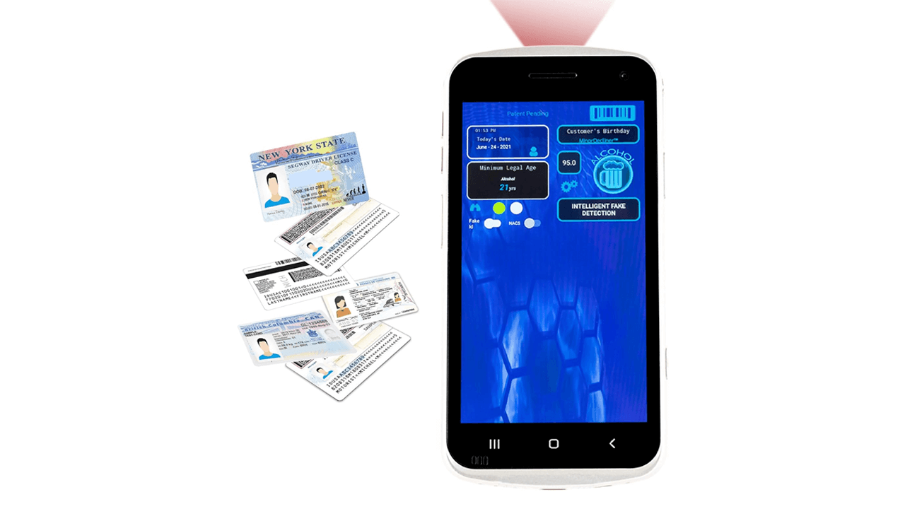 Portable Smart ID Scanner for Bars, Clubs, and Other Businesses