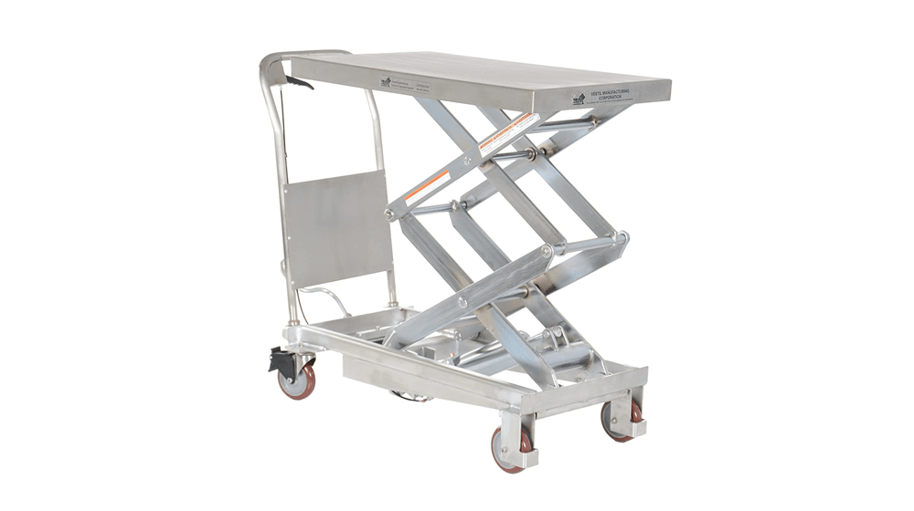 Vestil CART-800-D-PSS Hydraulic Scissor Lift Cart