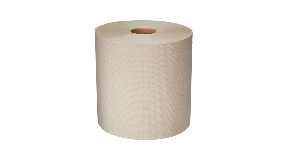 AmazonCommercial 1-Ply Kraft 7.9' Hard Roll Paper Towels