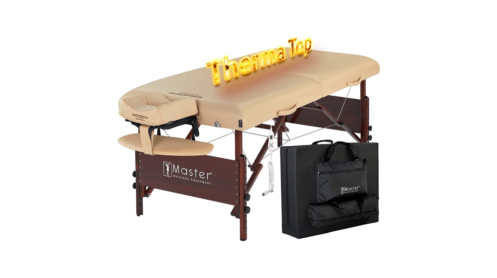 Master Massage 30-inch Del Ray Heated Massage Table Height Adjustable