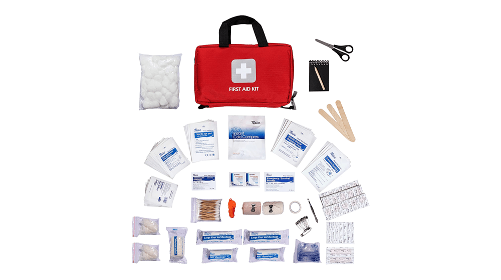 Thrive First Aid Kit, 291 Pieces – Essential Hospital Quality Medical Supplies for Car